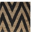 Safavieh Organic Black Contemporary Rug - Runner 2'6