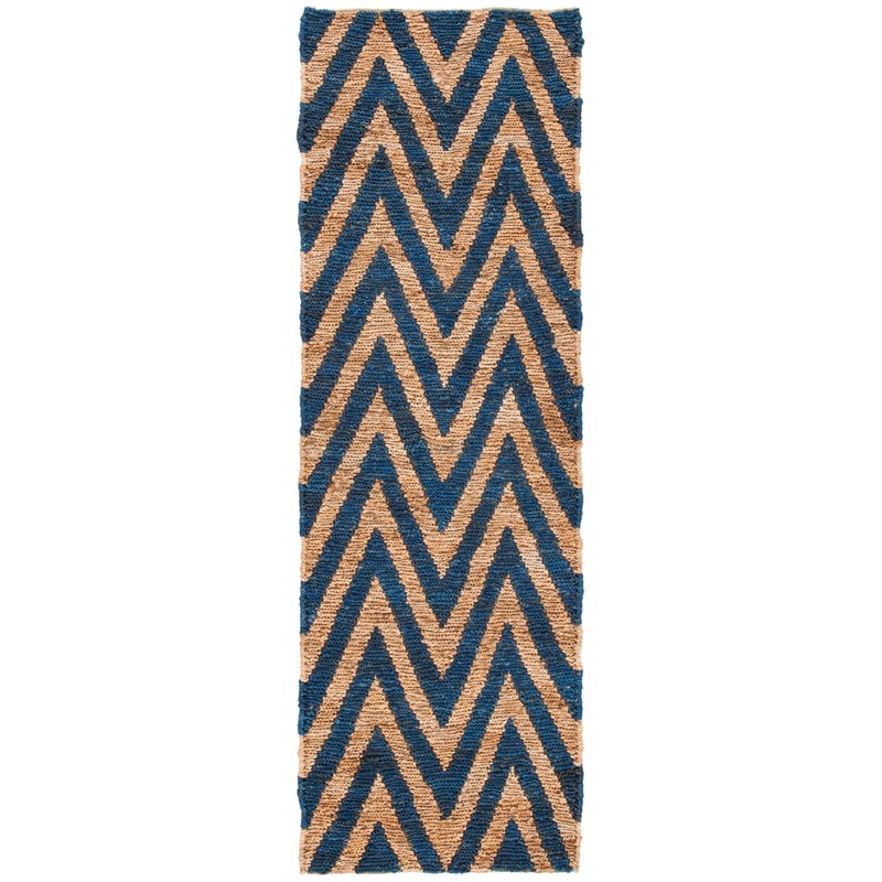 Safavieh Organic Black Contemporary Rug - Runner 2'6