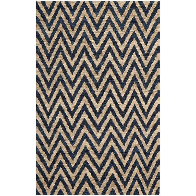 Safavieh Organica  Blue Contemporary Rug - 5' x 8'