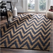 Safavieh Organic Blue Contemporary Rug - 9' x 12'