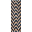 Safavieh Organic Blue Contemporary Rug - Runner 2'6