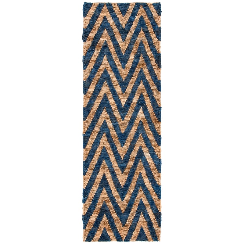 Safavieh Organica  Blue Contemporary Rug - Runner 2'6