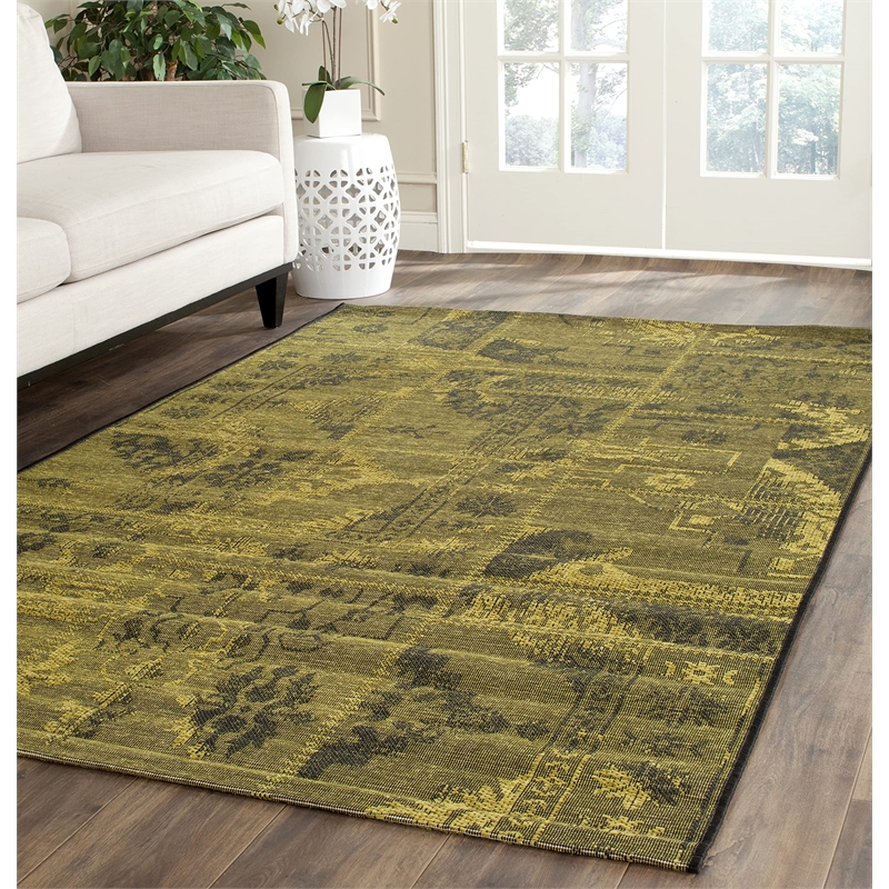 Safavieh Palazzo Black Contemporary Rug - 4' x 6'
