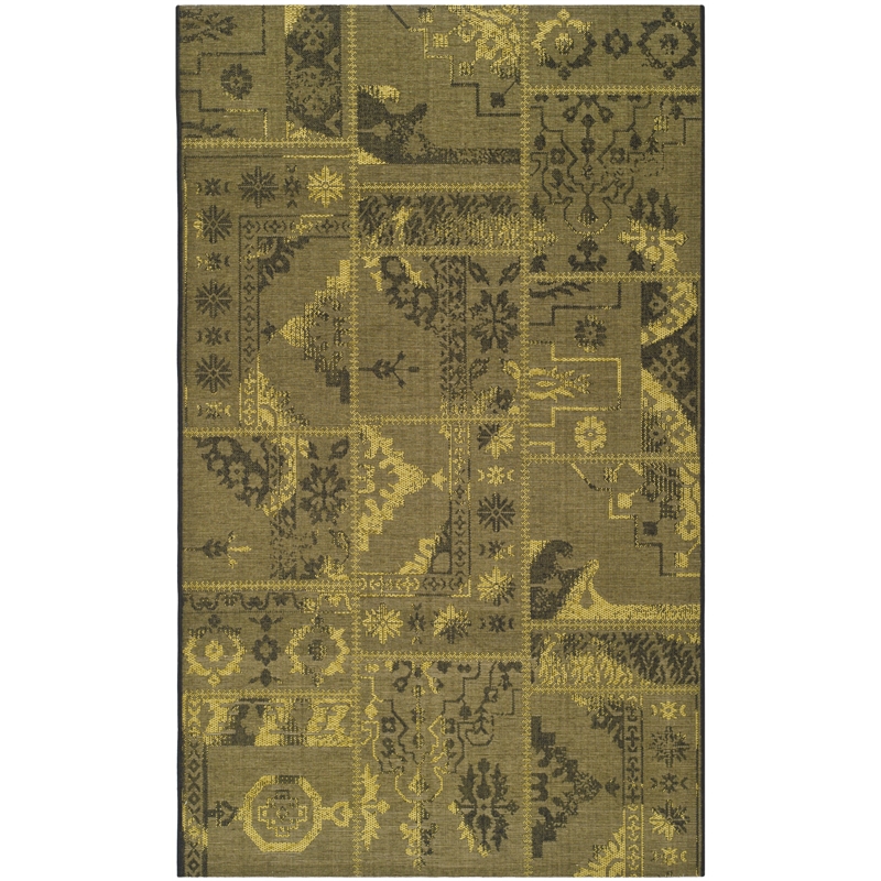 Safavieh Palazzo Black Contemporary Rug - 4' x 6'