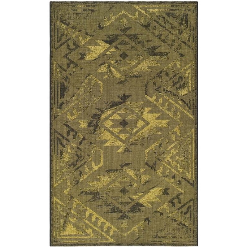 Safavieh Palazzo Black Contemporary Rug - 4' x 6'