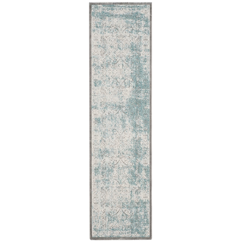 Safavieh Passion Turquoise Traditional Rug - Runner 2'2