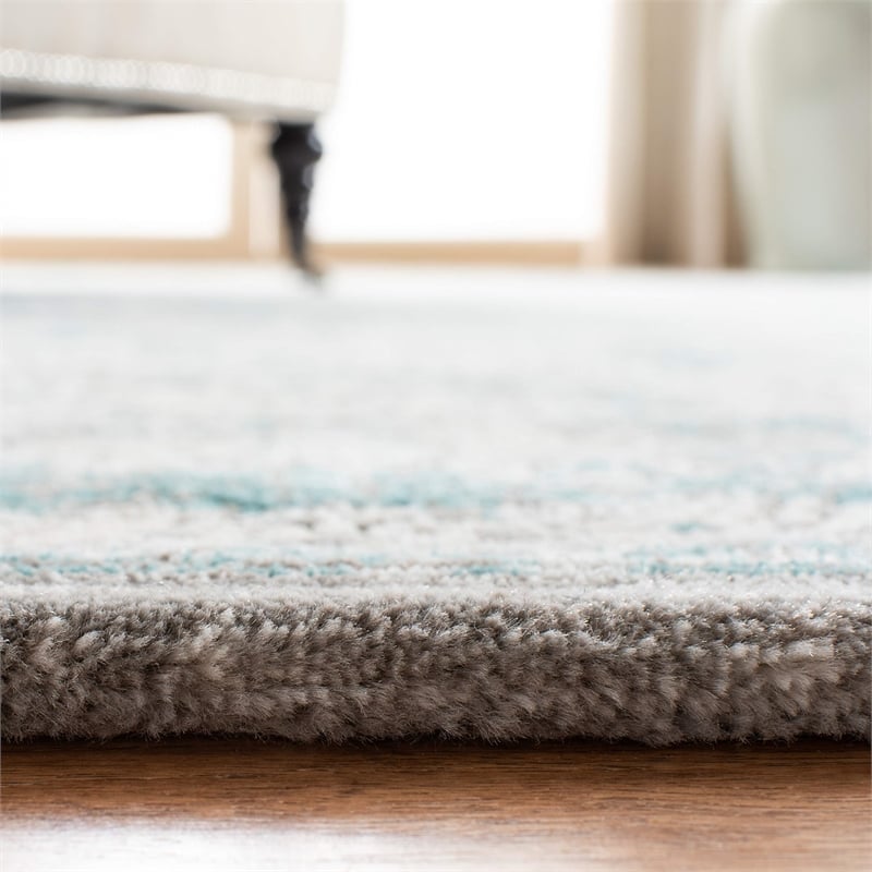 Safavieh Passion Turquoise Traditional Rug - Runner 2'2