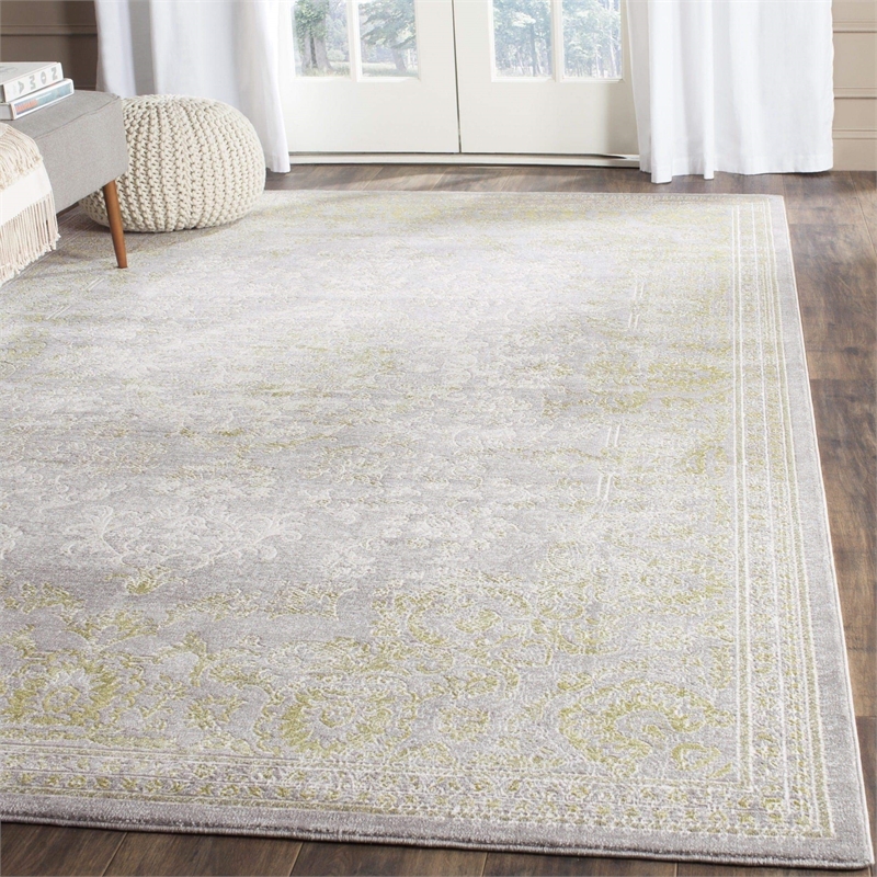 Safavieh Passion Grey Traditional Rug - 4' x 5'7