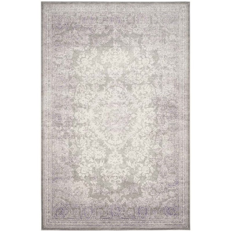 Safavieh Passion Grey Traditional Rug - 4' x 5'7