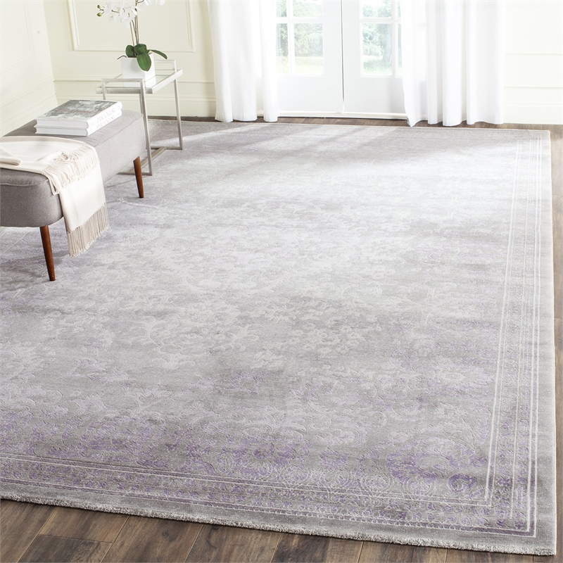 Safavieh Passion Grey Traditional Rug - 9' x 12'