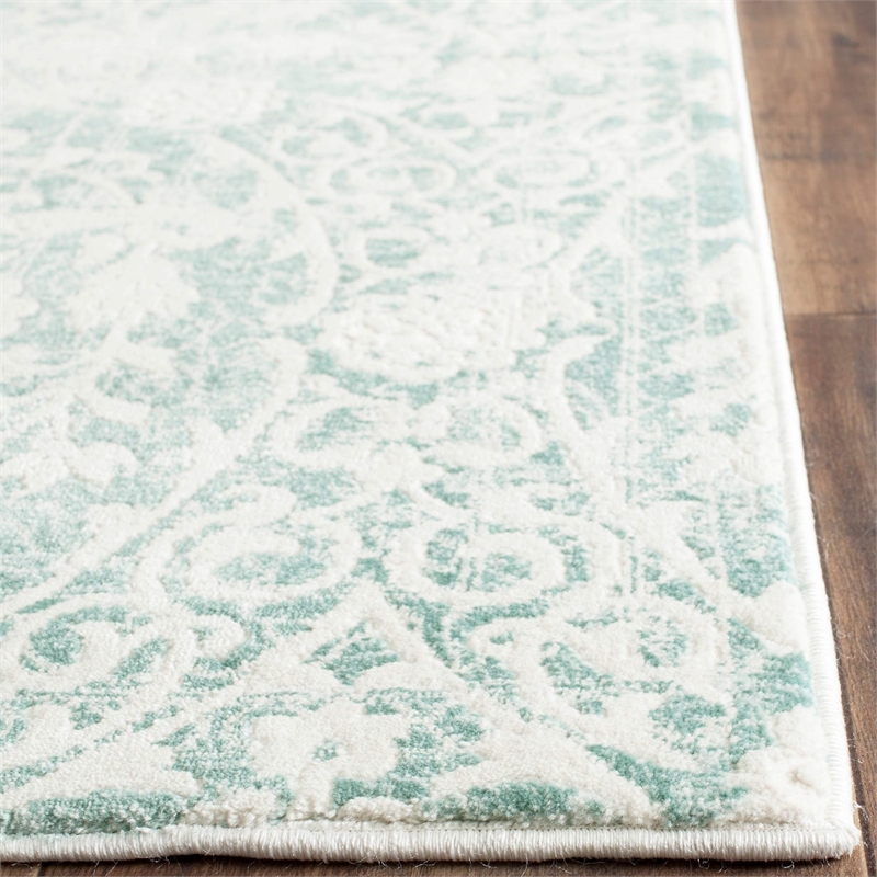 Safavieh Passion Turquoise Traditional Rug - 4' x 5'7