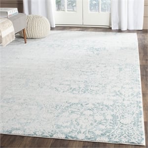 Safavieh Passion Turquoise Traditional Rug - 6'7&quot x 9'2&quot