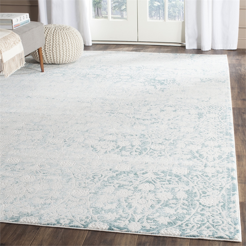 Safavieh Passion Turquoise Traditional Rug - 9' x 12'