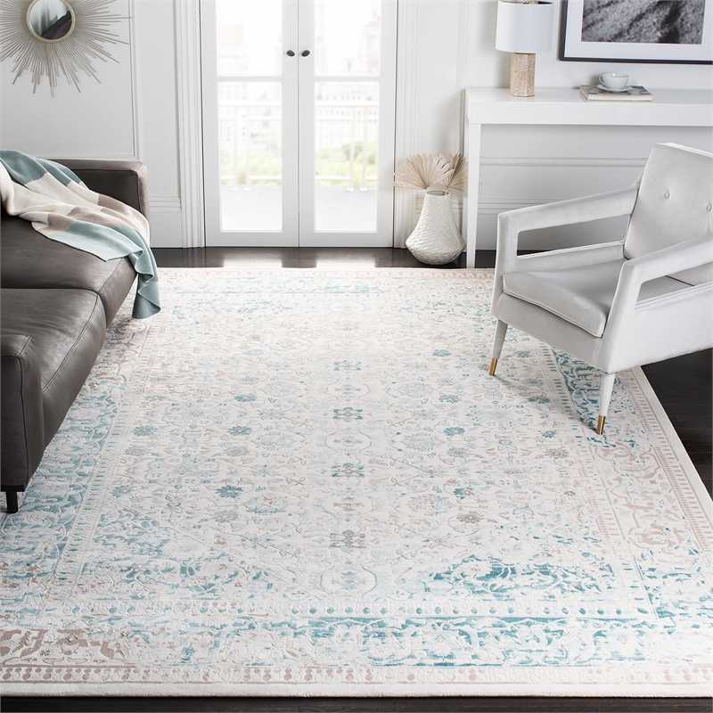Safavieh Passion Turquoise Traditional Rug - 8' x 11'