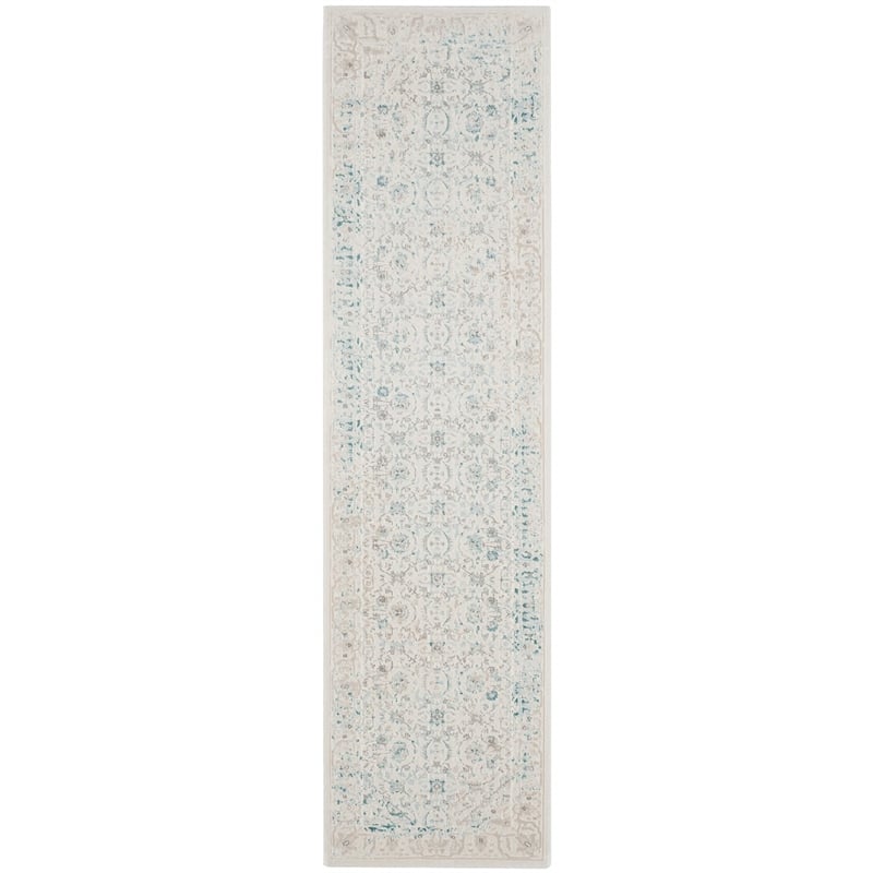 Safavieh Passion Turquoise Traditional Rug - Runner 2'2