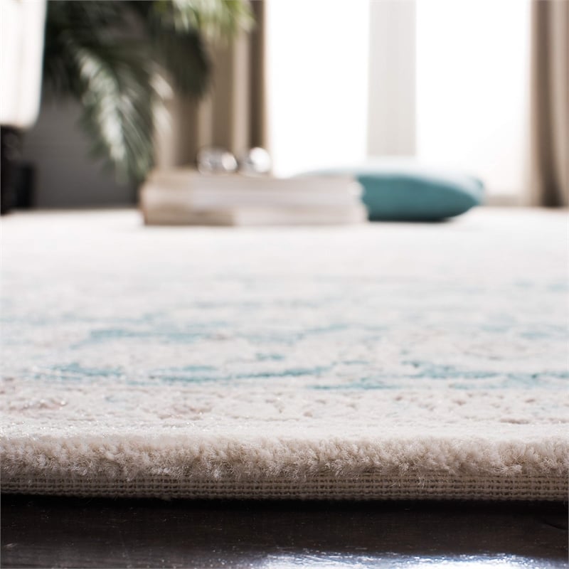 Safavieh Passion Turquoise Traditional Rug - Runner 2'2