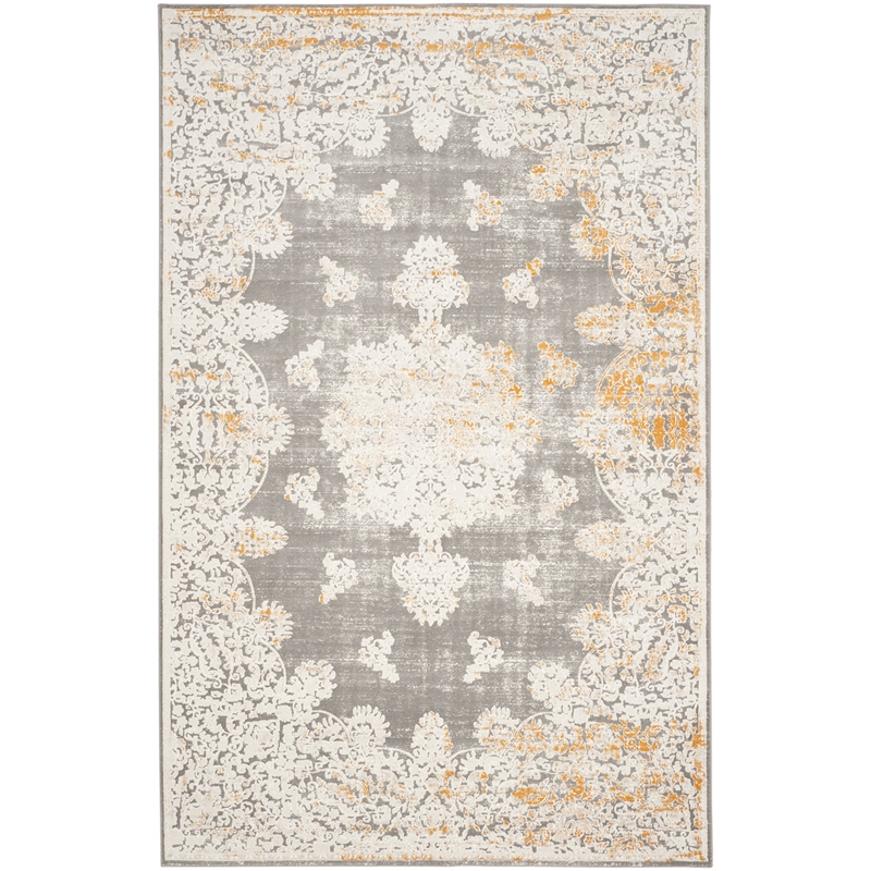 Safavieh Passion Grey Traditional Rug - 6'7