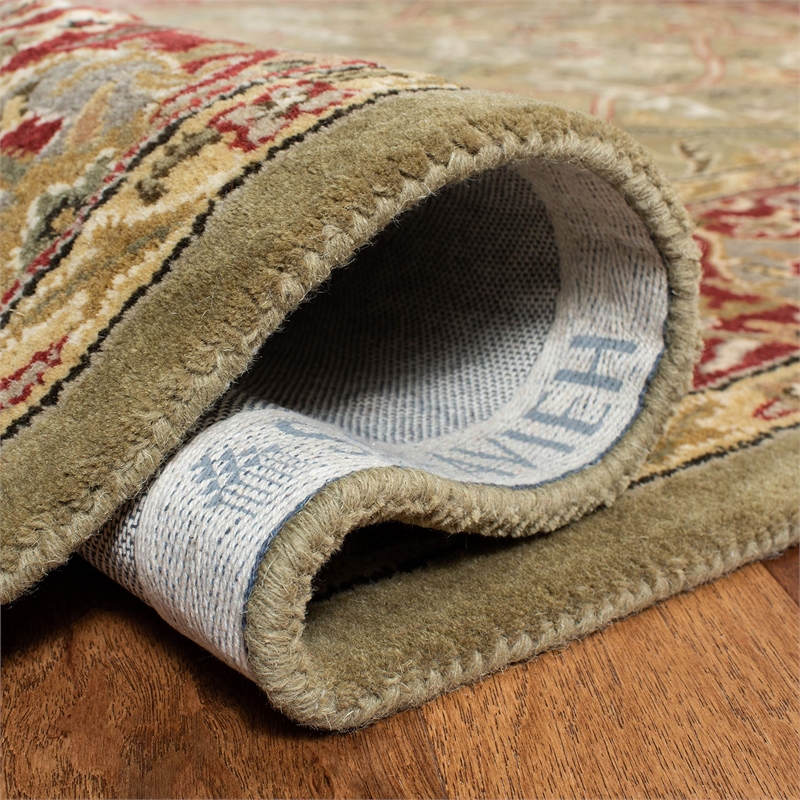 Safavieh Legend Light Green Traditional Rug - Round 10'