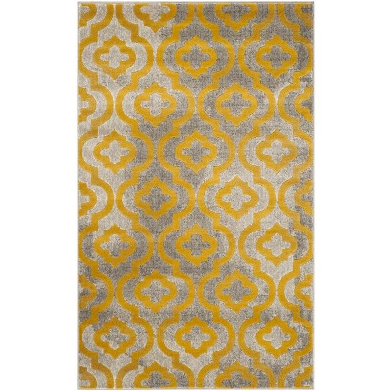 Safavieh Porcello Light Grey Country Rug Runner 2 4 X 6 7