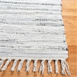 Safavieh Rag Rug Grey Contemporary Rug - Runner 2'3