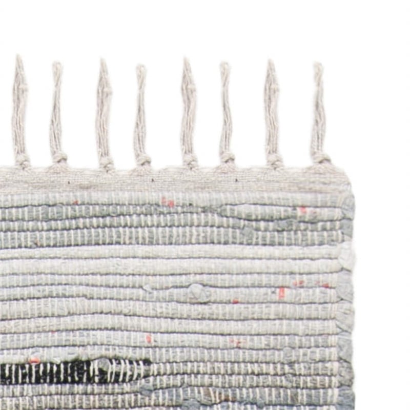 Safavieh Rag Rug Grey Contemporary Rug - Runner 2'3