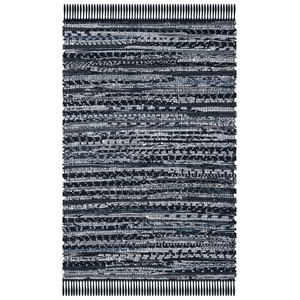 Safavieh Rag Rug 2'-0&quot X 3'-0&quot Cotton Hand Woven Rug In Rust