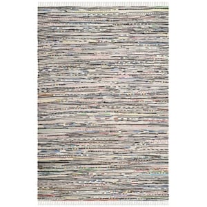 Safavieh Rag Rug Ivory Contemporary Rug - 2'3&quot x 3'9&quot