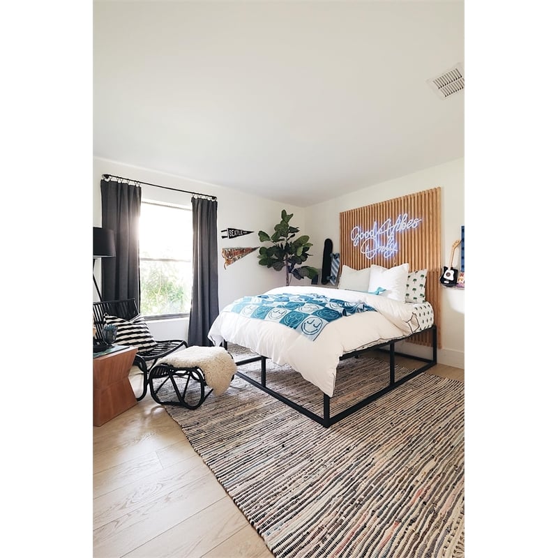 Safavieh Rag Rug Ivory Contemporary Rug - 5' x 7'