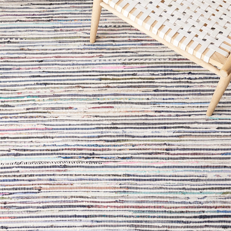 Safavieh Rag Rug Ivory Contemporary Rug - 8' x 10'