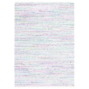 Safavieh Rag Rug Light Green Contemporary Rug - 5' x 7'