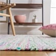 Safavieh Rag Rug Light Green Contemporary Rug - 8' x 10'