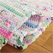 Safavieh Rag Rug Light Green Contemporary Rug - 8' x 10'