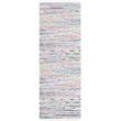 Safavieh Rag Rug Light Green Contemporary Rug - Runner 2'3