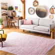 Safavieh Rag Rug Light Pink Contemporary Rug - 8' x 10'