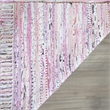 Safavieh Rag Rug Light Pink Contemporary Rug - 8' x 10'