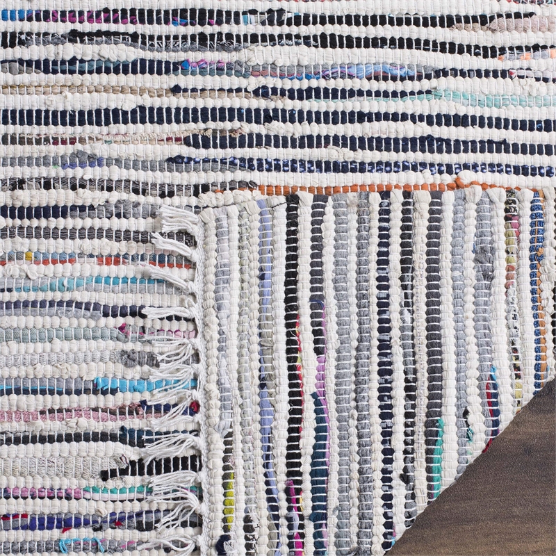 Safavieh Rag Rug Light Pink Contemporary Rug - Runner 2'3