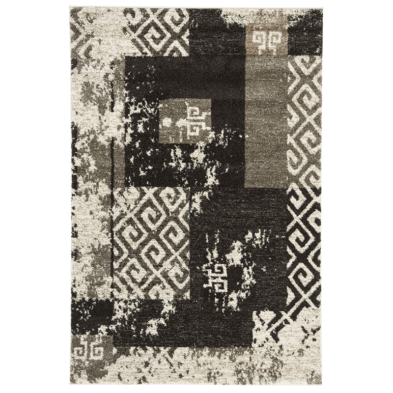 Safavieh Retro Creme Contemporary Rug - 4' x 6'