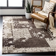 Safavieh Retro Creme Contemporary Rug - 5' x 8'