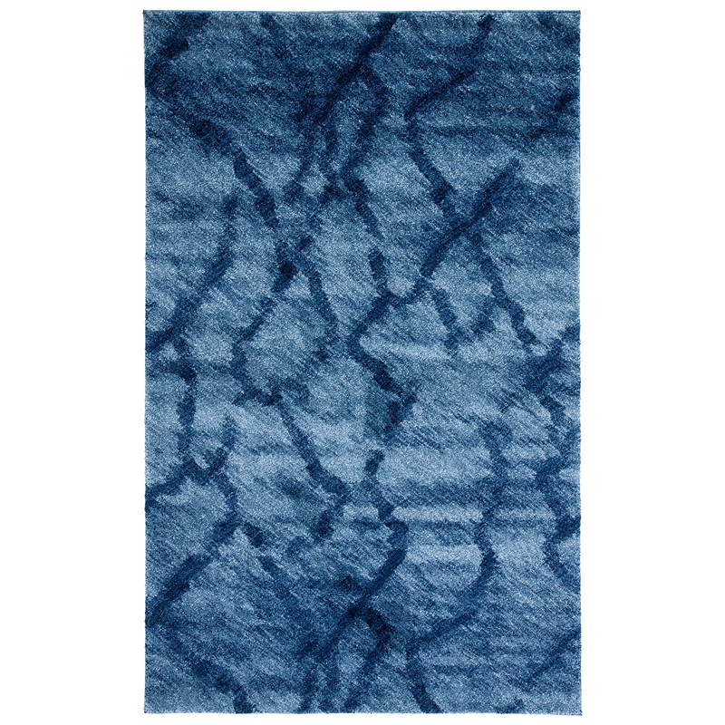 Safavieh Retro Blue Contemporary Rug - 4' x 6'