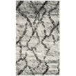 Safavieh Retro Light Grey Contemporary Rug - 3' x 5'