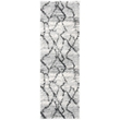 Safavieh Retro Light Grey Contemporary Rug - Runner 2'3