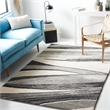 Safavieh Retro Light Grey Contemporary Rug - 8'9
