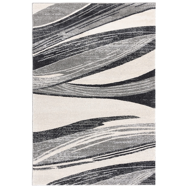 Safavieh Retro Light Grey Contemporary Rug - 8'9