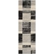 Safavieh Retro Black Contemporary Rug - Runner 2'3