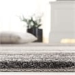 Safavieh Retro Black Contemporary Rug - Runner 2'3