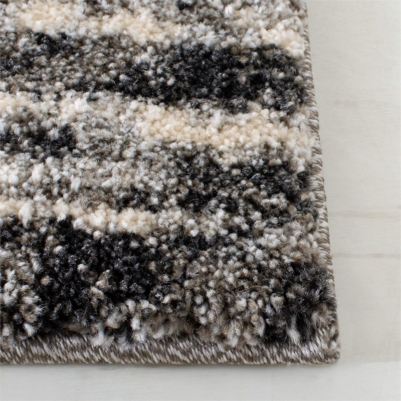 Safavieh Retro Dark Grey Contemporary Rug - 10' x 14'