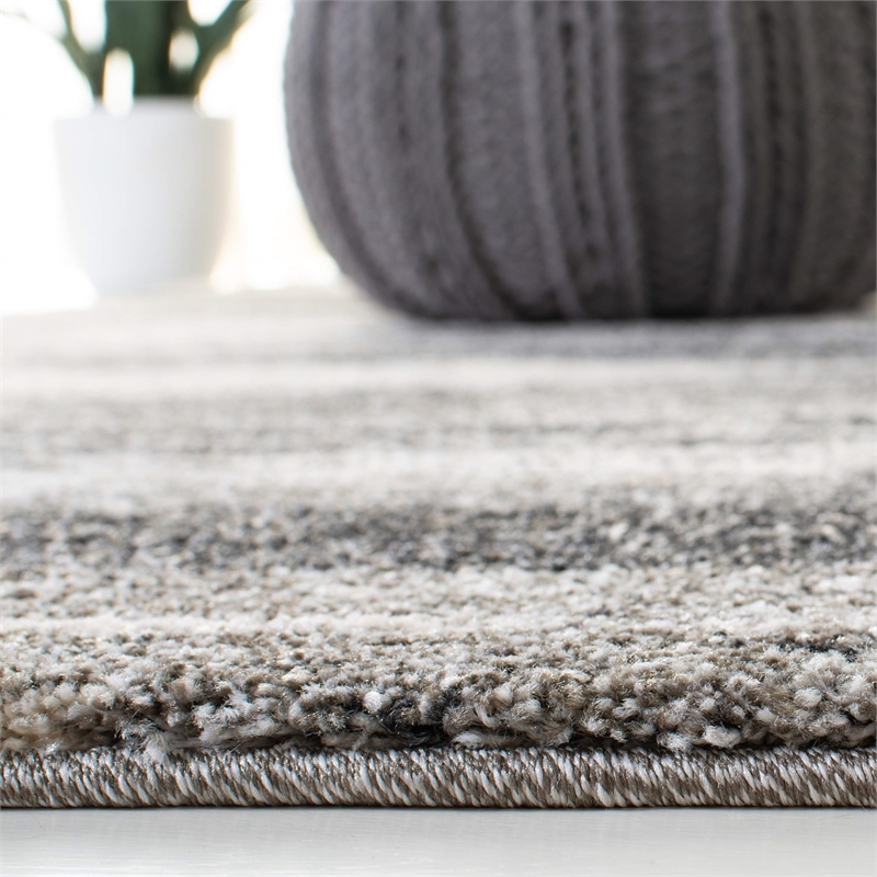 Safavieh Retro Dark Grey Contemporary Rug - 10' x 14'