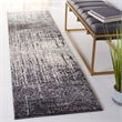 Safavieh Retro Black Contemporary Rug - Runner 2'3