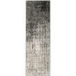 Safavieh Retro Black Contemporary Rug - Runner 2'3
