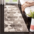 Safavieh Retro Beige Contemporary Rug - Runner 2'3
